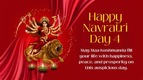 Shardiya Navratri Day Maa Kushmanda Wishes Hd Images Whatsapp