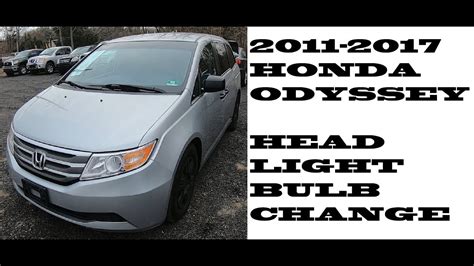 How To Replace All Lights In A Honda Odyssey How To Replace