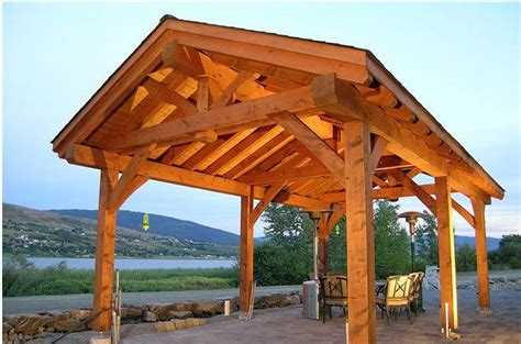 Timber Frame Gazebo Pergola Deck Structures Timber Frame Gazebo