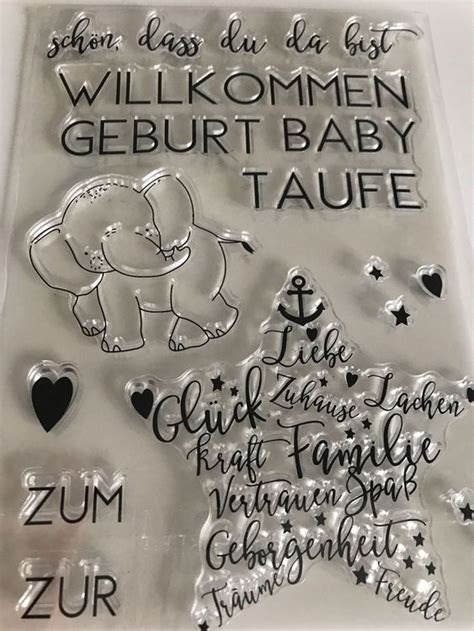 Motivstempel Geburt Baby X Cm Neu Kaufen Auf Ricardo