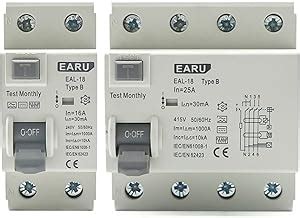 P P Ma Type B Elcb Electromagnetic Residual Current