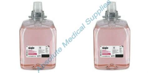 2 Pack Gojo Fmx 20 Luxury Foam 2000ml Handwash Cranberry 5261 02 Ebay