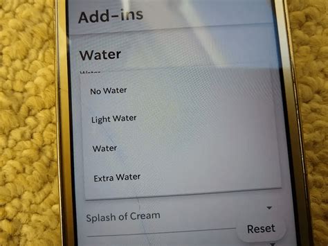 how to make a hot drink iced on starbucks app