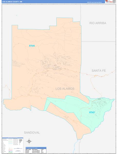 Maps Of Los Alamos County New Mexico Marketmaps