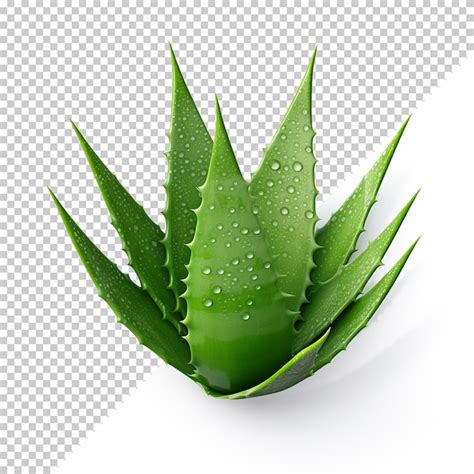 Premium Psd Aloe Vera Isolated On Transparent Background