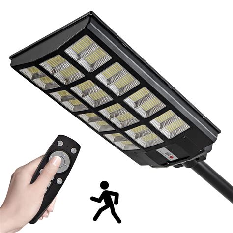 1800W Solar Street Lights Outdoor Waterproof 180000 Lumens Dusk To