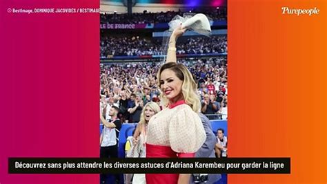 Adriana Karembeu dévoile ses astuces pour garder la ligne une d entre