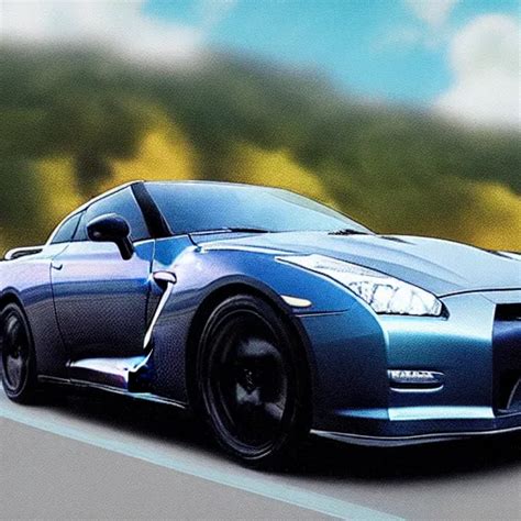 Cloud Strife Driving A Nissan Gt R Stable Diffusion OpenArt