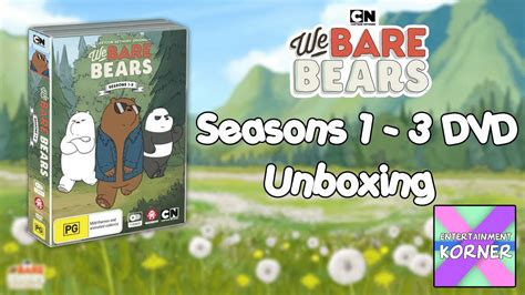 We Bare Bears Seasons 1 3 DVD Unboxing YouTube