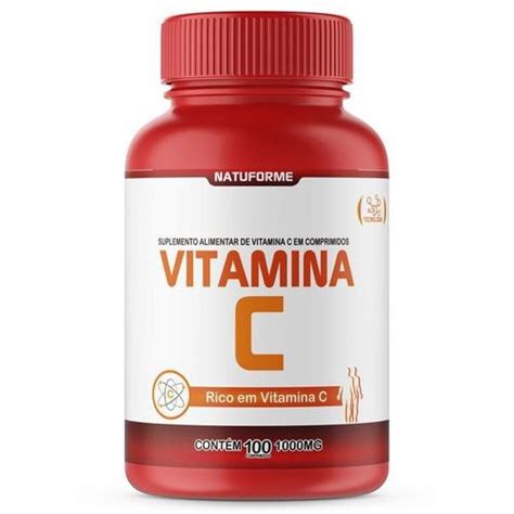 Suplemento Vitamina C Mg Cpm Natuforme Em Promo O Ofertas Na