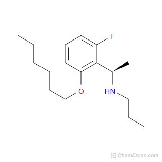 1 2 Fluoro 6 Hexyloxy Phenyl Ethyl Propyl Amine Structure