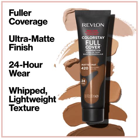 Revlon ColorStay Full Cover Matte Foundation Nude