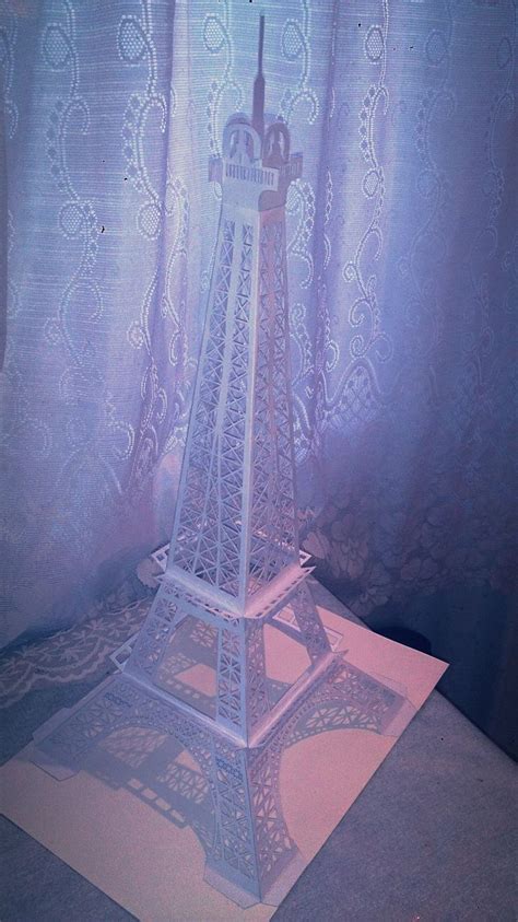 Kirigami Eiffel Tower Kirigami Eiffel Tower Eiffel