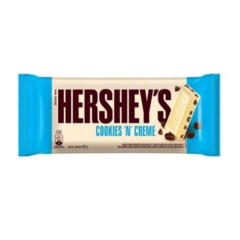 Chocolate Hershey S Branco Cookies N Creme 87g Lojas Emix Encontre