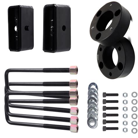 Scitoo Suspension Lift 3 Inch Front Leveling Lift Kit Blocks U Bolts Strut Spacer That Is