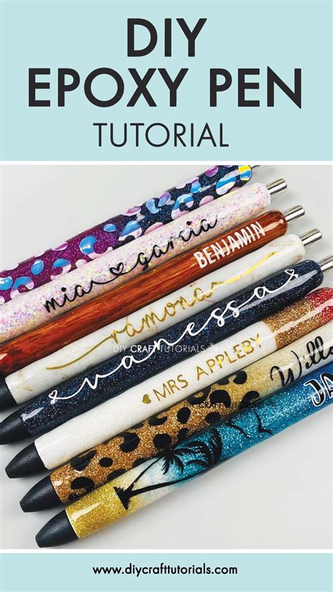 Diy Epoxy Glitter Pen Tutorial Artofit