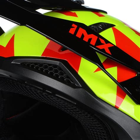 Casca Moto Imx Fmx Enduro Protectie Uv Off Road Albastru Galben M