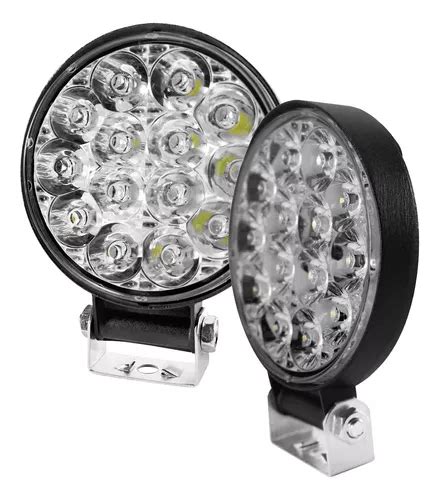 Kit Farol Mini Led Milha Off Road W Redondo V V Mercadolivre