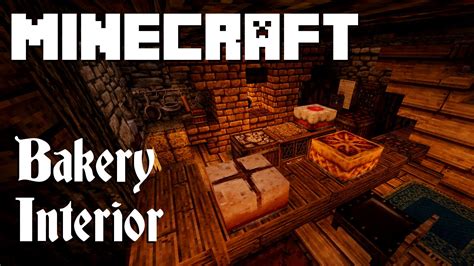 Minecraft Bakery Interior Graywatch Youtube