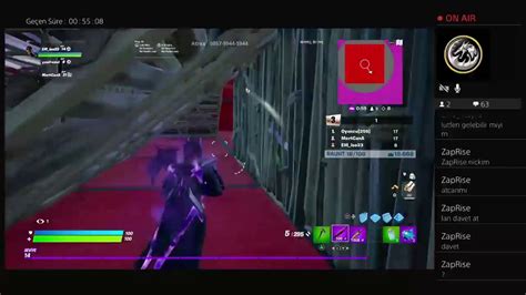 Fortnite türkce canli yayin YouTube