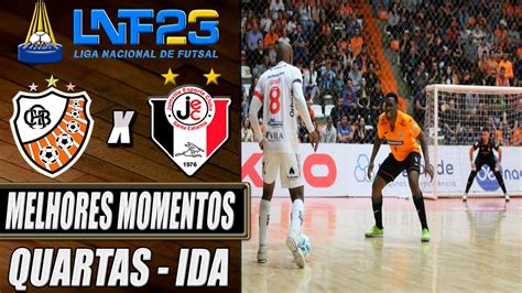 Carlos Barbosa X Joinville Quartas De Final Jogo De Ida Lnf