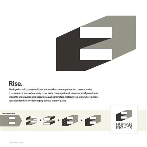 Logo Design Challenge For Human Rights | Logo design, Identity design ...