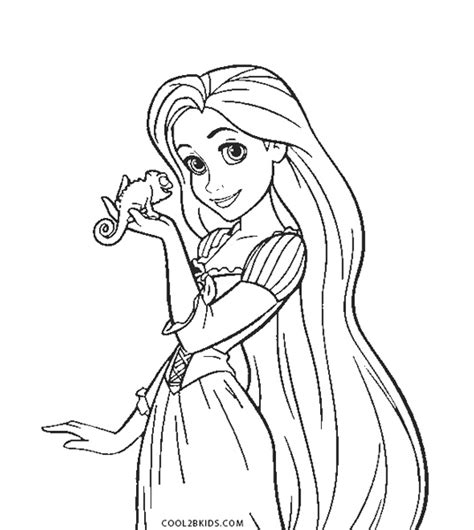 Dibujos De Rapunzel Para Colorear