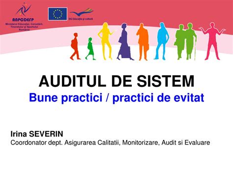 PPT AUDITUL DE SISTEM Bune Practici Practici De Evitat PowerPoint