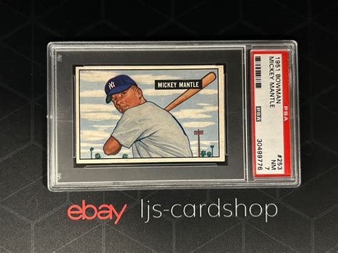 Mickey Mantle Bowman Base Price Guide Sports Card Investor