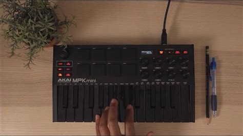 How To Make A Beat In Logic Pro X Using Akai Mpk Mini Mk Nefertiti