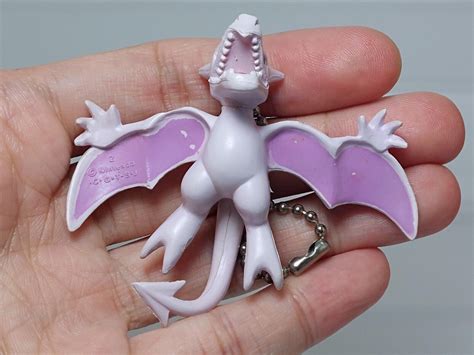 Aerodactyl Pokemon Mascot Swing Keychain Figure Furuta Japan P