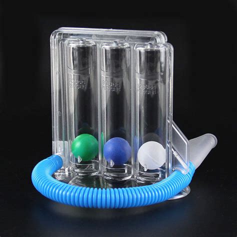 Hot Sales CE 1200ml Three Balls Spirometry Lung Incentive Spirometer