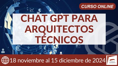 Fundación Aparejadores Curso online de Chat GPT para arquitectos