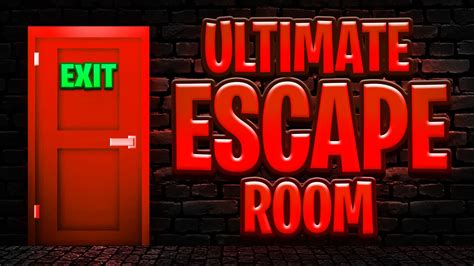 ULTIMATE ESCAPE ROOM 2832 5068 4442 By Nnnoammm Fortnite Creative Map