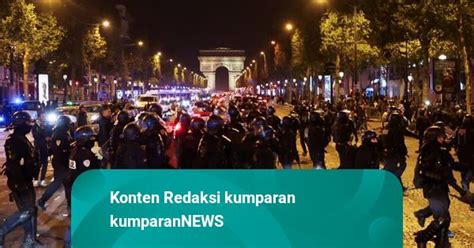 Kerusuhan Di Prancis Mulai Mereda Pada Hari Ke 6 Kumparan