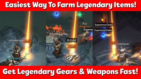 Easiest Fastest Way To Farm Legendary Items Weapons Gear In