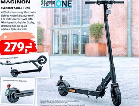 Maginon Street One E Scooter Bei Aldi Kaufen