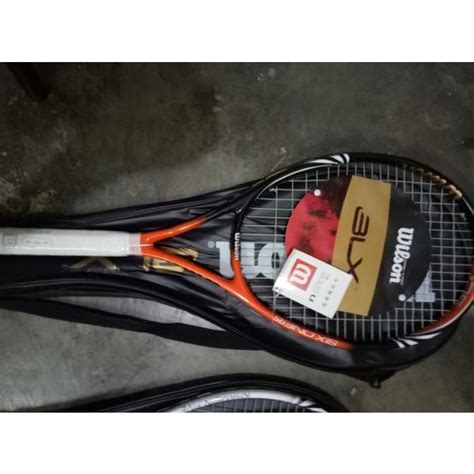 Jual Raket Tenis Wilson Blx Senar Free Tas Shopee Indonesia