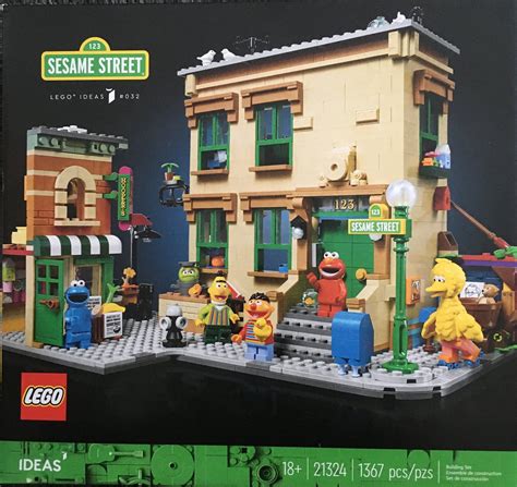 Set Review 21324 1 123 Sesame Street Lego® Ideas — Bricks For Bricks