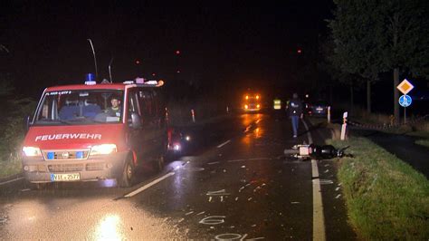 Motorradfahrer stirbt bei Überholmanöver in Niederkrüchten