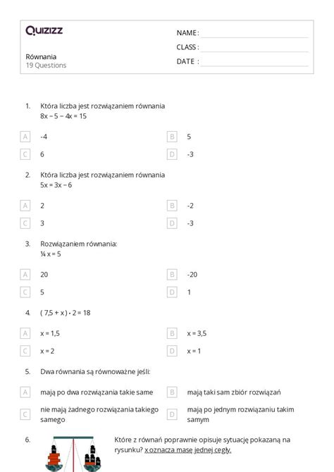 Ponad Zadania Tekstowe Do Rozwi Zania W Dw Ch Krokach Arkuszy W