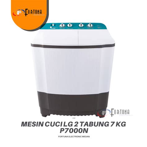 Jual Mesin Cuci Lg 2 Tabung 7 Kg P7000n P 7000 N Medan Shopee Indonesia