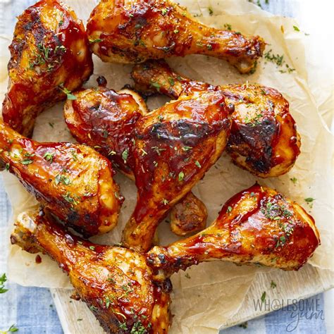 Bbq Chicken Legs Baked Or Grilled Wholesome Yum