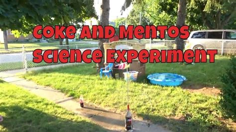 Coke And Mentos Science Experiment Science Experiments Experiments