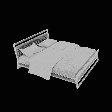 Woodrow Bed 3d Model 29 3ds Max Free3d