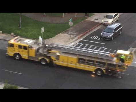 Kakaako Fire Station Honolulu Fire Dept Ladder Honolulu Ems