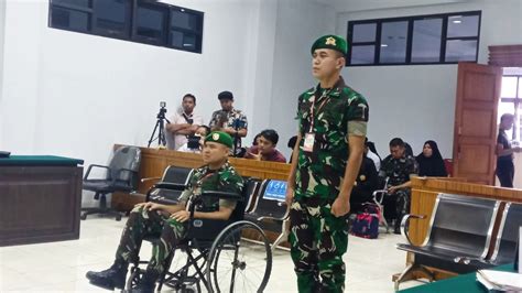 Foto Dissenting Opinion Hakim Di Vonis Seumur Hidup Oknum Tni Pembawa