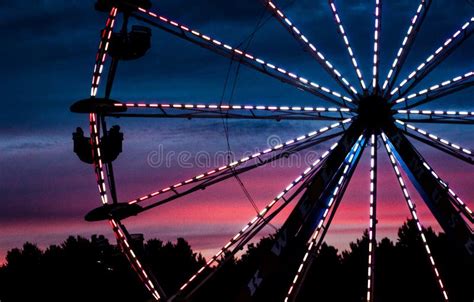 A Ferris Wheel At The Deerfield Fair In Deerfield New Hampshire