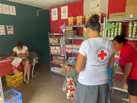 Les épiceries solidaires Fare Hotu depuis 2010 Croix Rouge