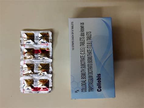 Ambis Colloidal Bismuth Subcitrate C B S Tablets At Best Price